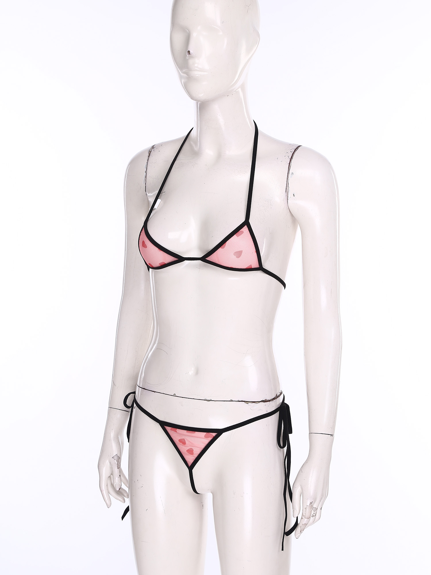 Womens Micro Mini Bikini Linge - Lace Bralette Set ulasan dan harga